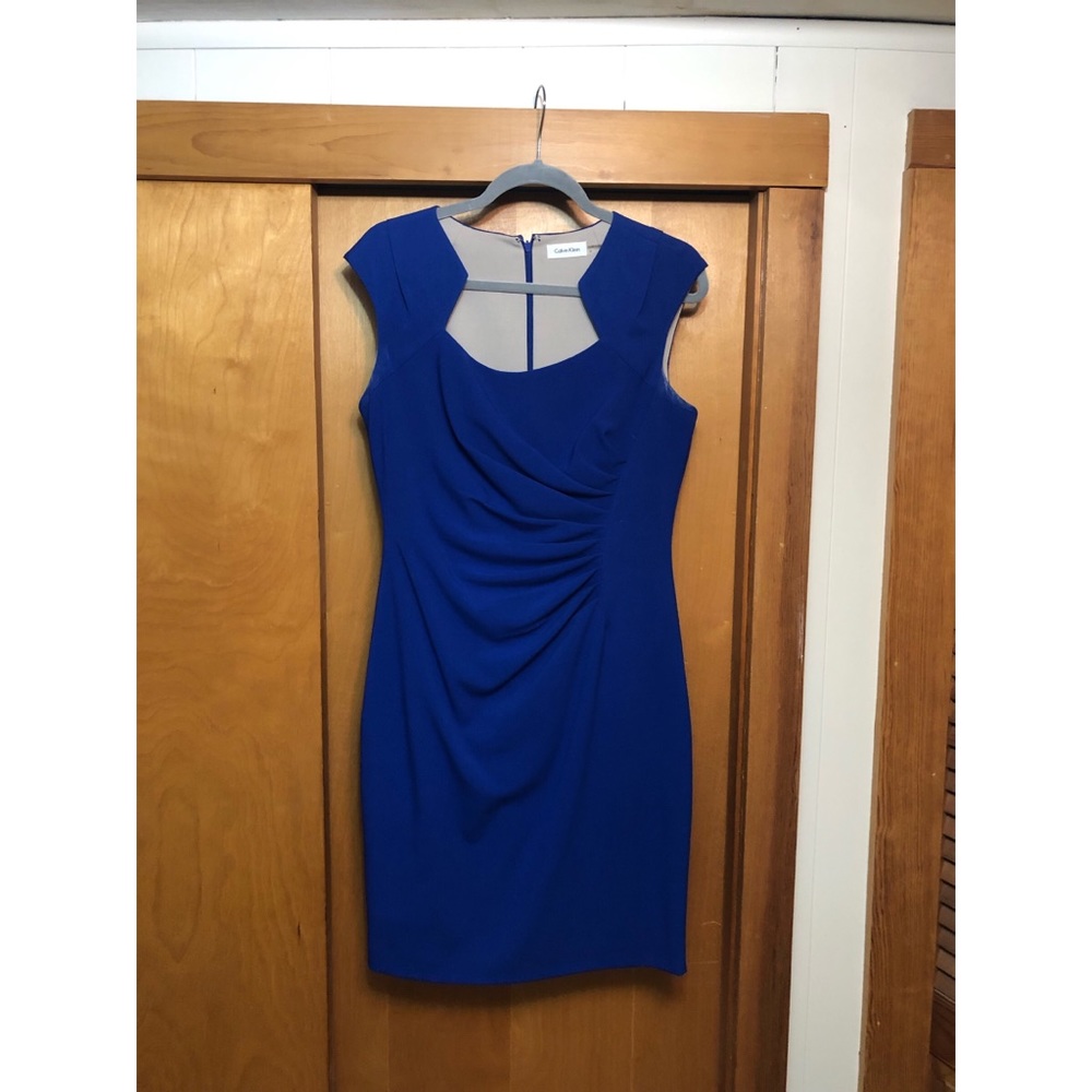 Calvin Klein Cobalt Blue Dress